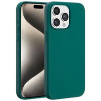 Accezz Cover in silicone liquido con MagSafe Apple iPhone 15 Pro Max - Forest Green
