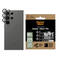 PanzerGlass Pellicole protettive fotocamera Hoops Optic Rings Samsung Galaxy S25 Ultra - Nero