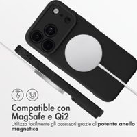 imoshion Cover Posteriore Colorata con MagSafe Apple iPhone 18 Pro Max / 17 Pro Max - Nero
