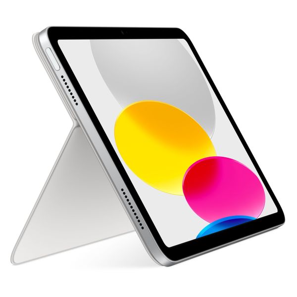 Apple Magic Keyboard Folio Apple iPad 11 (2025) 11 pollici A16 / iPad 10 (2022) 10.9 pollici - QWERTY / US - Bianco