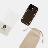 Selencia Cover posteriore Studs con MagSafe Apple iPhone 17 - Cacao Crush