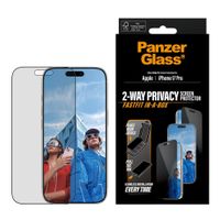 PanzerGlass Vetro temperato privacy Ultra Wide Fit FastFit in-a-box Apple iPhone 17 Pro