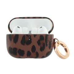 Selencia Cover Sabi stampa pantera  Apple Airpods Pro 3 - Mocha Brown