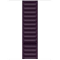 Apple Cinturino Leather Link Apple Watch | 38/40/41/42 mm - Taglia M/L - Dark Cherry