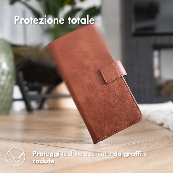 imoshion Cover a libro di Lusso Apple iPhone 11 Pro - Marrone