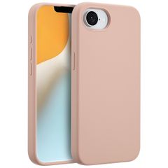 Accezz Cover in silicone liquido con MagSafe Apple iPhone 17e / 16e - Rosa