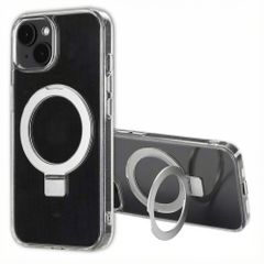 Accezz Cover con anello e supporto con MagSafe Apple iPhone 14 - Trasparente