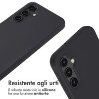 imoshion Cover in Silicone con Cordino Samsung Galaxy S24 FE - Nero