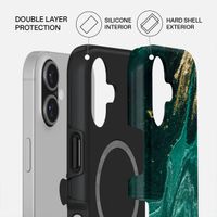 Burga Cover Posteriore Resistente con MagSafe Apple iPhone 17 - Emerald Pool