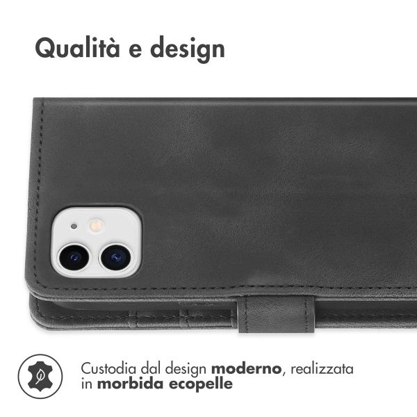 imoshion Cover a libro con Cordino Apple iPhone 11 - Nero