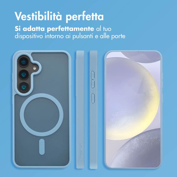 imoshion Cover posteriore Color Guard con MagSafe Samsung Galaxy S24 - Azzurro