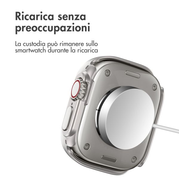 imoshion Cover rigida integrale Apple Watch Ultra / Ultra 2 / Ultra 3 - 49 mm - Luce stellare
