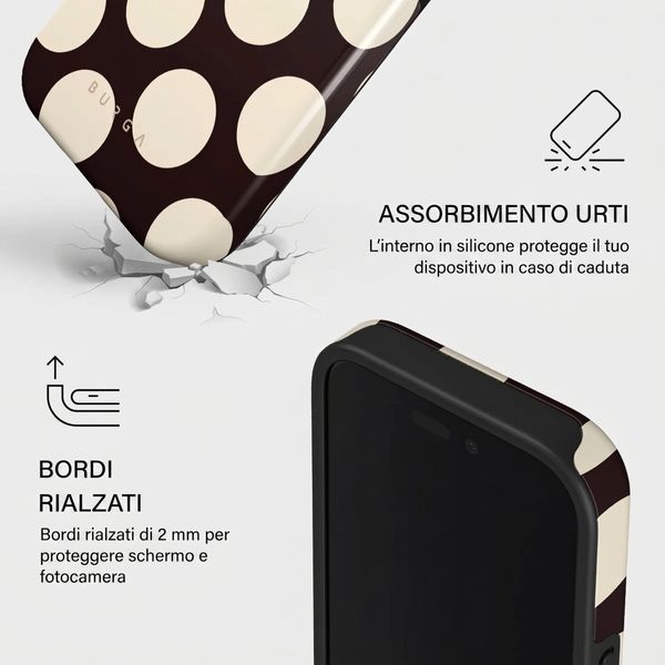 Burga Cover Posteriore Resistente con MagSafe Apple iPhone 16 - Spot On