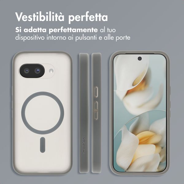 imoshion Cover posteriore Color Guard con MagSafe Google Pixel 9A - Grigio