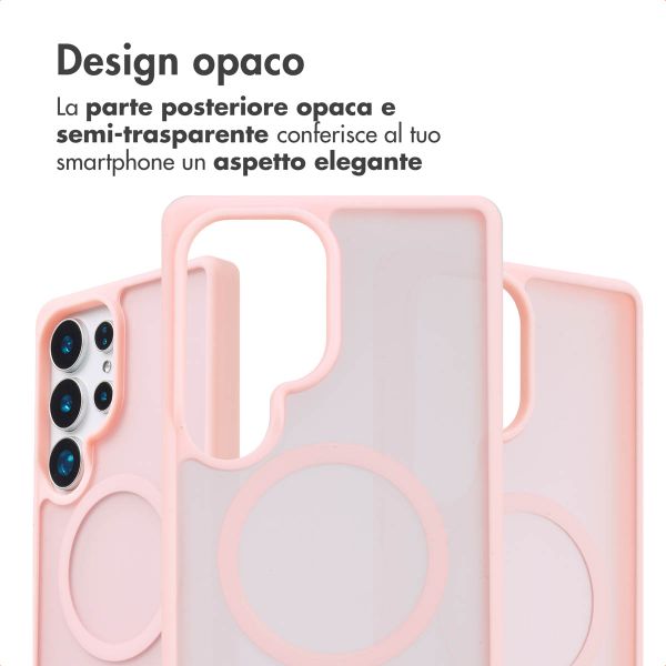 imoshion Cover posteriore Color Guard con MagSafe Samsung Galaxy S25 Ultra - Rosa chiaro