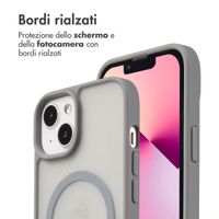 imoshion Cover posteriore Color Guard con MagSafe Apple iPhone 14 / 13 - Grigio