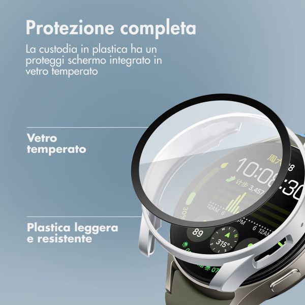 imoshion Cover rigida integrale Samsung Galaxy Watch 7 - 40 mm - Argento