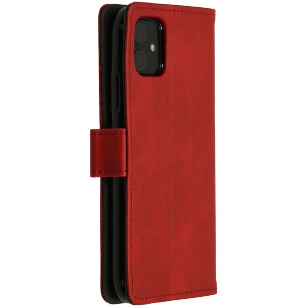 imoshion Cover a libro di Lusso Apple iPhone 11 - Rosso