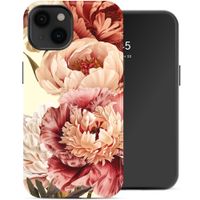 Selencia Cover posteriore Vivid con MagSafe Apple iPhone 14 - Vintage Peony