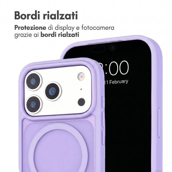 imoshion Cover posteriore Color Guard con MagSafe Apple iPhone 18 Pro / 17 Pro - Lilla