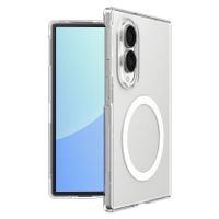 Spigen Cover posteriore AirSkin MagSafe Samsung Galaxy Z Fold 8 - Clear / White