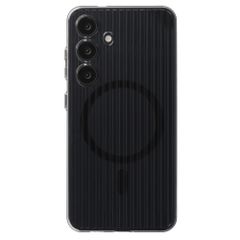 Accezz Cover Lite con MagSafe | Fluted | Samsung Galaxy S24 - Glossy Black