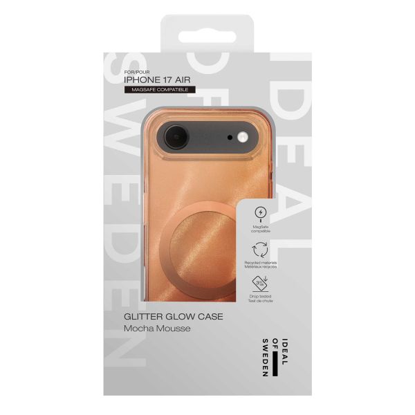 iDeal of Sweden Cover Trasparente con MagSafe Apple iPhone Air - Mocha Mousse