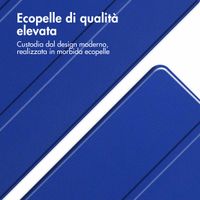imoshion Cover a libro Trifold Apple iPad 9 (2021) 10.2 pollici / iPad 8 (2020) 10.2 pollici / iPad 7 (2019) 10.2 pollici - Cobalt Blue