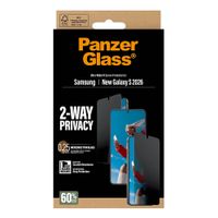 PanzerGlass Vetro temperato privacy antibatterico ultra-wide con applicatore Samsung Galaxy S26