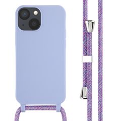 imoshion Cover in Silicone con Cordino Apple iPhone 13 Mini - Viola