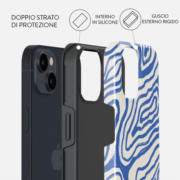 Burga Cover Posteriore Resistente Apple iPhone 14 - Seven Seas