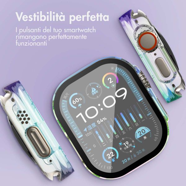 imoshion Cover rigida integrale lucida Apple Watch Ultra / Ultra 2 / Ultra 3 - 49 mm - Pearlescent