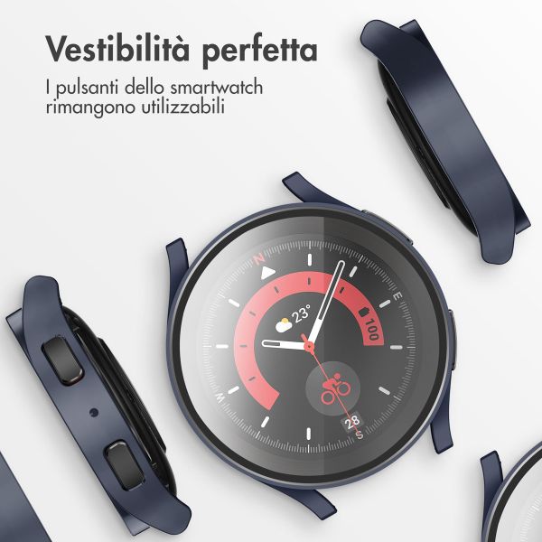 imoshion Cover rigida integrale Samsung Galaxy Watch 6 - 40 mm - Blu scuro