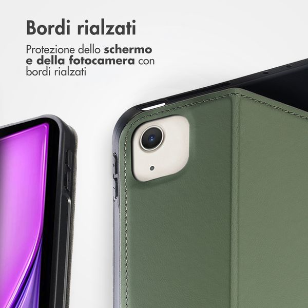 Accezz Cover Tablet Classica Apple iPad Air 13 pollici (2026) M4 / (2025) M3 / (2024) M2 - Verde