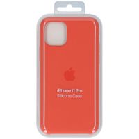 Apple Cover in Silicone Apple iPhone 11 Pro - Clementine Orange