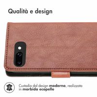 imoshion Cover a libro di Lusso Google Pixel 9A - Marrone