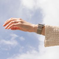 imoshion Milanees magnetisch bandje Apple Watch | 38/40/41/42 mm - Zilver