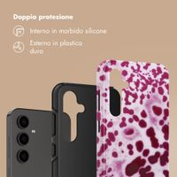 Selencia Cover Posteriore Vivid Samsung Galaxy S24 FE - Cosmic Orchid