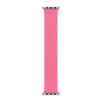 Apple Cinturino Solo intrecciato Apple Watch | 38/40/41/42 mm - Taglia 4 - Flamingo