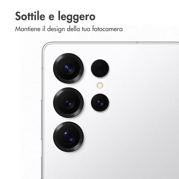 imoshion 2 Pack protezione lente fotocamera Samsung Galaxy S25 Ultra - Titanium Whitesilver
