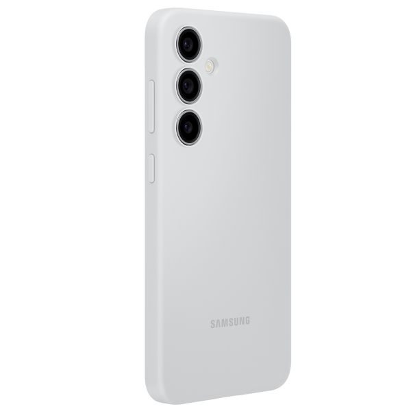Samsung Cover originale in silicone Samsung Galaxy S24 FE - Grigio