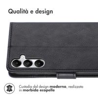 imoshion Cover a libro di Lusso Samsung Galaxy A26 - Nero