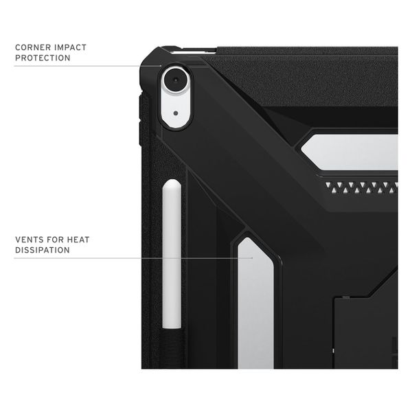 UAG Custodia posteriore Scout Plus con supporto Apple iPad Air 13 pollici (2026) M4 / (2025) M3 / (2024) M2 - Black