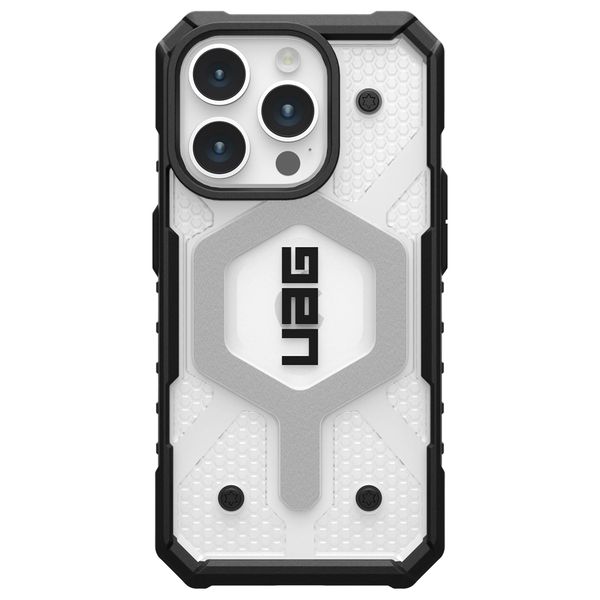 UAG Cover Posteriore Pathfinder con MagSafe Apple iPhone 15 Pro - Ice Clear