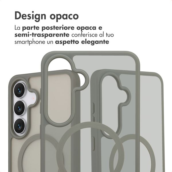 imoshion Cover posteriore Color Guard con MagSafe Samsung Galaxy S25 FE - Grigio