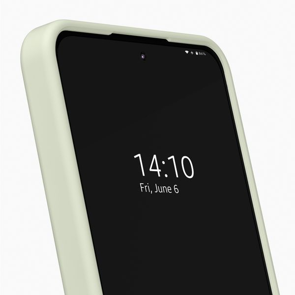 iDeal of Sweden Cover in silicone con MagSafe Samsung Galaxy A57 (5G) - Sage Green