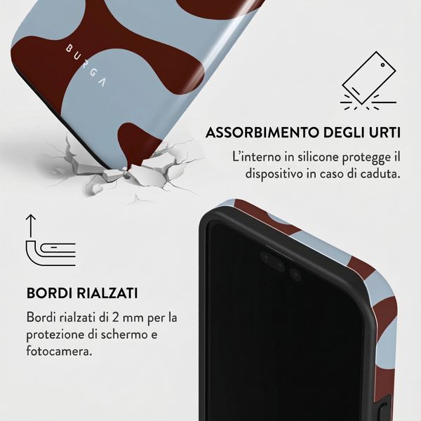 Burga Cover Posteriore Resistente con MagSafe Apple iPhone 15 Pro - Core