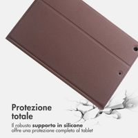 Accezz Cover Tablet Classica Apple iPad 9 (2021) 10.2 pollici / iPad 8 (2020) 10.2 pollici / iPad 7 (2019) 10.2 pollici - Marrone