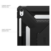 UAG Custodia posteriore Scout Plus con supporto Apple iPad Air 11 pollici (2026) M4 / (2025) M3 / (2024) M2 - Black