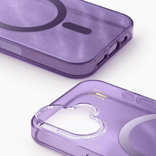 iDeal of Sweden Cover Trasparente con MagSafe Apple iPhone 16 - Amethyst
